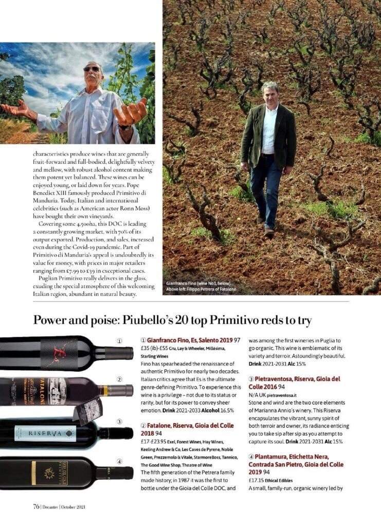 thumbnail of Decanter-Wine-Magazine-2021-Fatalone-Primitivo-Riserva-2018
